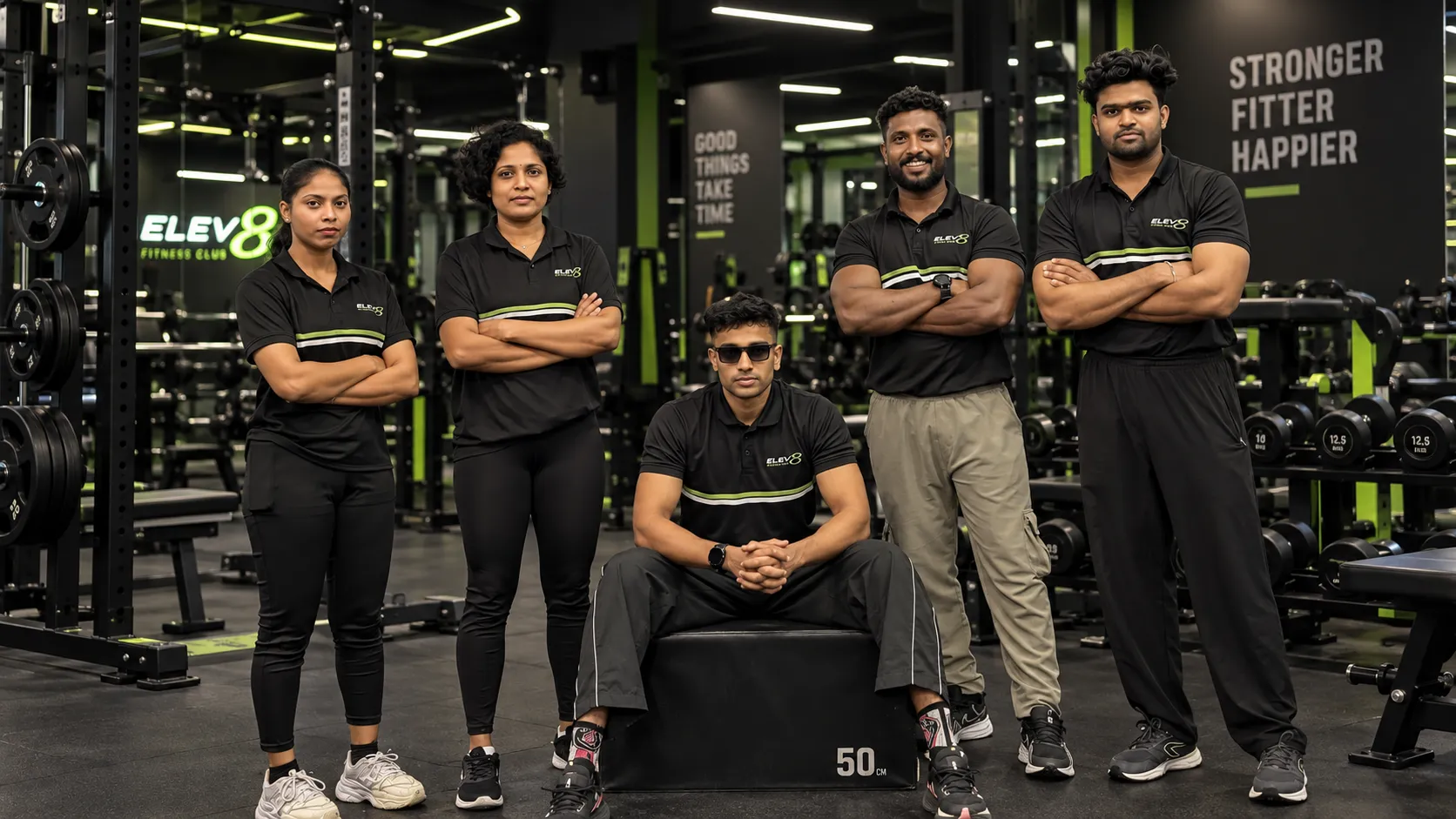 Elev8 Fitness Club trainers